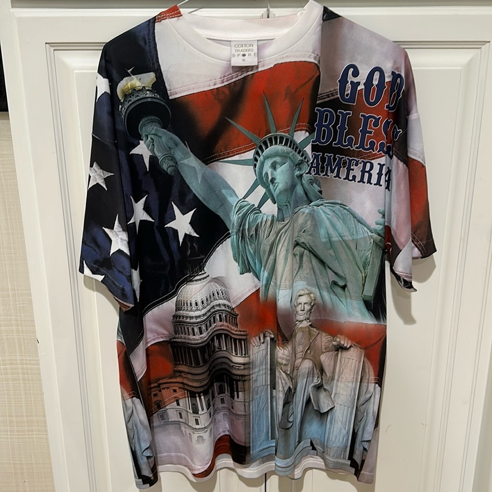 God Bless America Tee sz XL